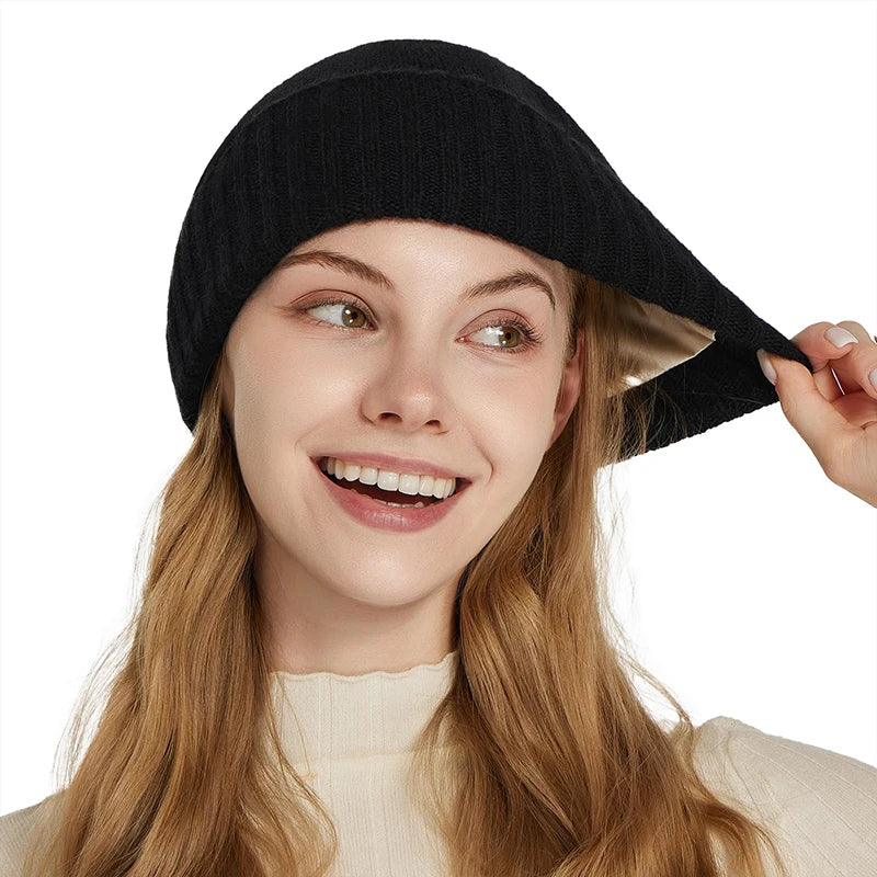 Slouchy Beanie - Satin Lined